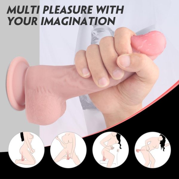 S-Hande Joseph Kıkırdaklı Realistik Dildo - Görsel 2