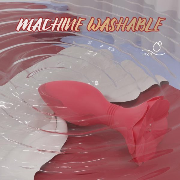 S-Hande Morning Glory Kırmızı Plug Vibratör - Görsel 3