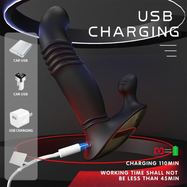 S-Hande The Eye Of Horus RCT Siyah Vibratör - Görsel 4