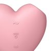 Satisfyer Cutie Heart Emişli Vibratör Rose - Görsel 2