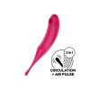 Satisfyer Twirling Pro Klitoral Vibratör Kırmızı