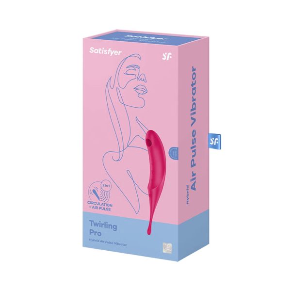 Satisfyer Twirling Pro Klitoral Vibratör Kırmızı - Görsel 4
