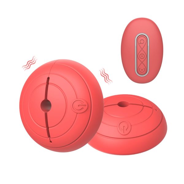 Uzaktan Kumandalı Göğüs Vibratörü Kırmızı - Görsel 1