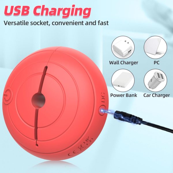 Uzaktan Kumandalı Göğüs Vibratörü Kırmızı - Görsel 9