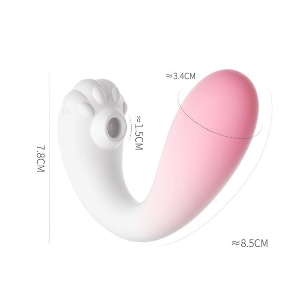 Spirit Cat APP Kontrollü Titreşimli Clitoral Uyarıcı Vibratör - Görsel 2