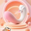 Spirit Cat APP Kontrollü Titreşimli Clitoral Uyarıcı Vibratör - Görsel 4