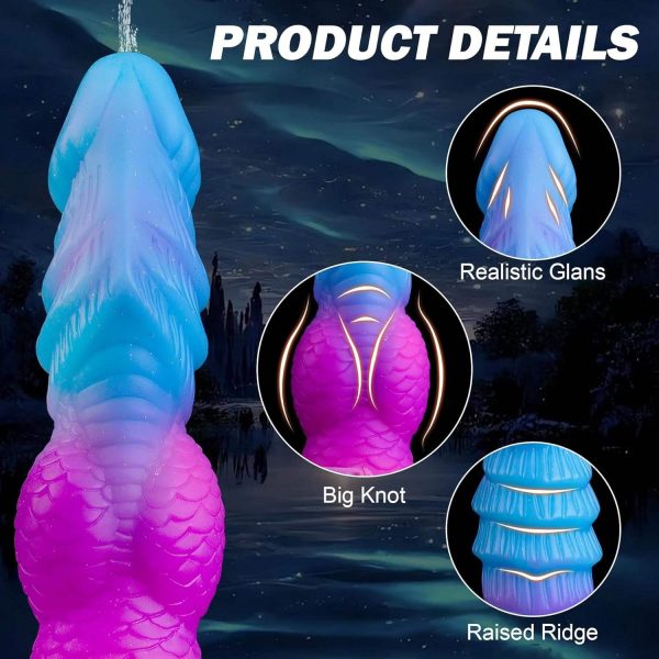 Boşalan Yaratık Dildo - 20 cm - Görsel 4