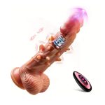 Hareketli Tırtıklı Realistik Dildo 22 cm