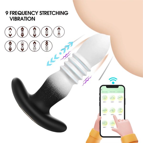 APP Kontrollü 9 Modlu Hareketli Vibratör - Görsel 2