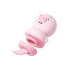 Sevimli Domuz Figür Dil Vibratör Pembe - Görsel 3