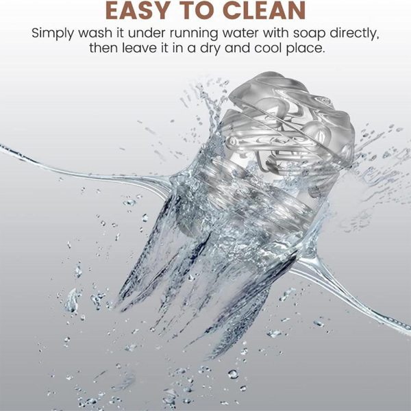 Şeffaf Spiral Mastürbatör Cup - Görsel 6