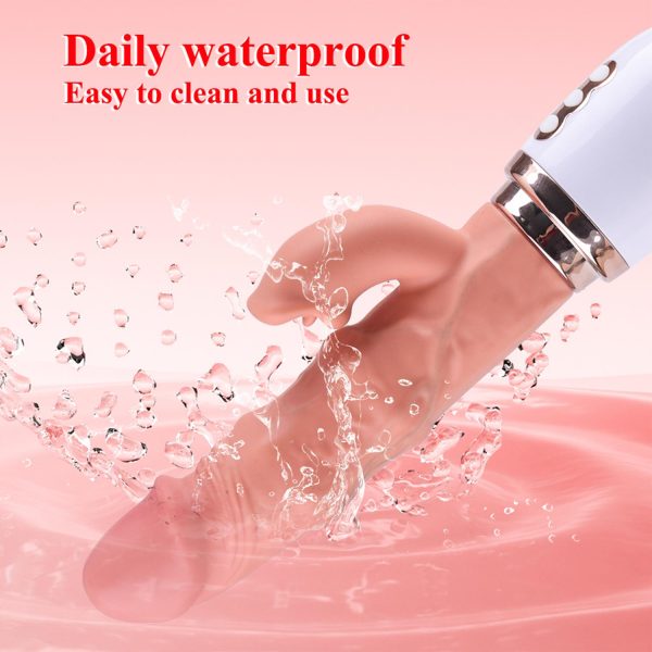 Pembe Tilki 10 Modlu Dual Motorlu Realistik Vibratör - Görsel 9