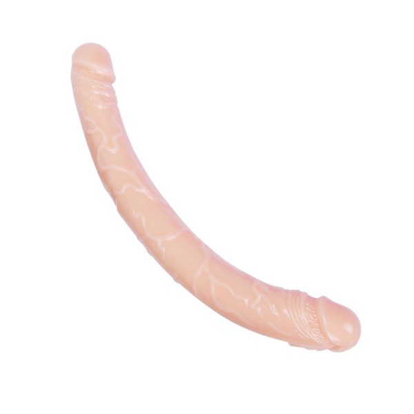 Çift Uçlu Realistik Dildo - 38 cm - Görsel 2