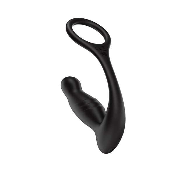 APP Kontrollü Titreşimli Anal Masaj Aleti Siyah – 10+10 Mod, USB Şarjlı, Sessiz & Su Geçirmez - Görsel 2