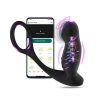 APP Kontrollü Titreşimli Anal Masaj Aleti Siyah – 10+10 Mod, USB Şarjlı, Sessiz & Su Geçirmez - Görsel 4