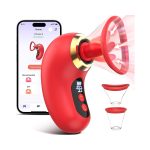 APP Kontrollü Emişli Ve Dilli Vibratör - Dijital Ekranlı, Sessiz, Su Geçirmez