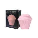 Cupcake Tasarımlı 5 Modlu Şarjlı Klitoral Uyarıcı Pembe
