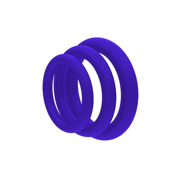 Mavi Penis Halkası Seti 3 Boy - Görsel 2