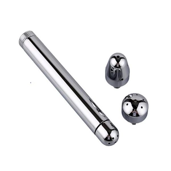 Paslanmaz Çelik Anal Duş Aparatı – 3 Farklı Başlıklı Temizlik Seti - Görsel 2