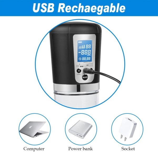 Passion Pump Pro Otomatik Vakum Penis Pompası - Görsel 2