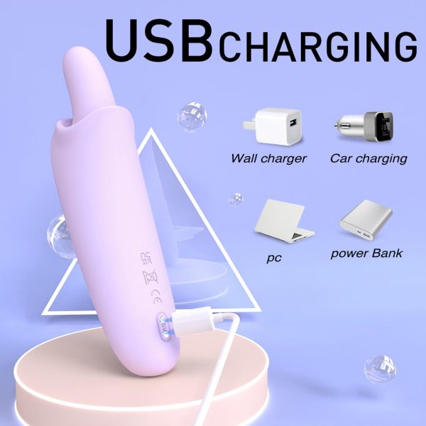 S-Hande Banshee Dil Uyarıcılı Vibratör Mor - Görsel 5