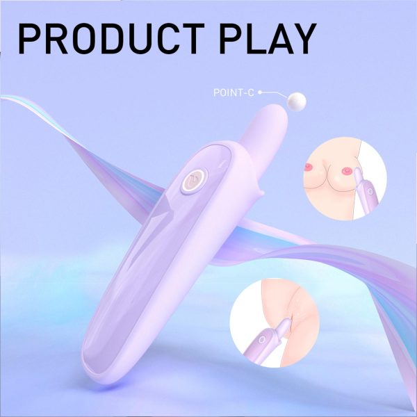 S-Hande Banshee Dil Uyarıcılı Vibratör Mor - Görsel 7