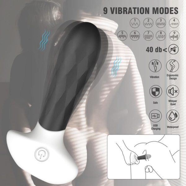 S-Hande Dream RCT Siyah Plug Vibratör - Görsel 5