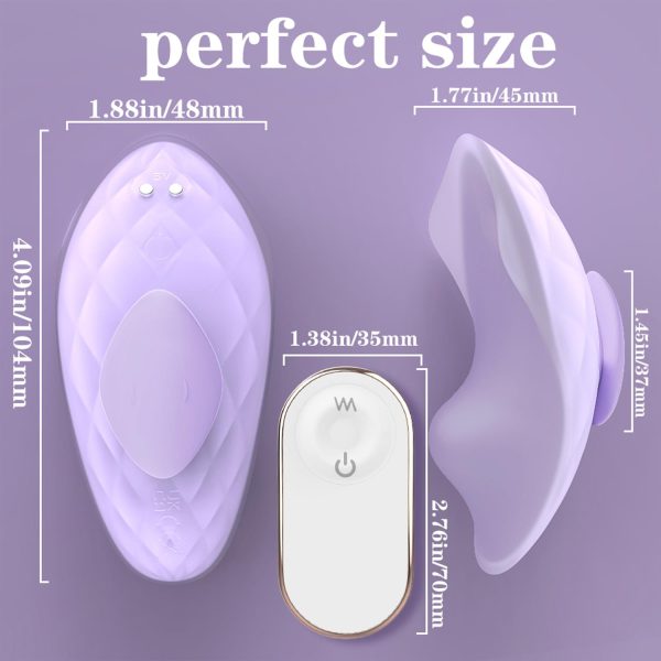 S-Hande Pleasure - RCT Giyilebilir Klitoral Uyarıcı Vibratör Mor - Görsel 7