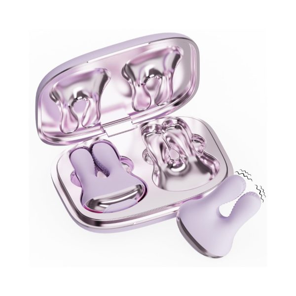 S-Hande Rabbit Pods Titreşimli Göğüs Ucu Kıskacı Şarjlı - Görsel 1