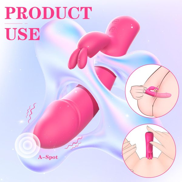 S-Hande Randy Çift Motorlu Tavşan Vibratör - Görsel 4