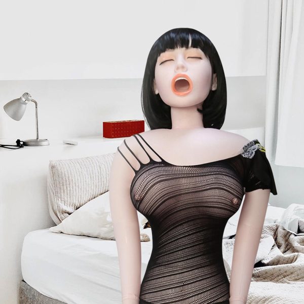 Şişme Kadın Manken Kumral 155 cm  – Gerçekçi PVC Tasarım - Görsel 4