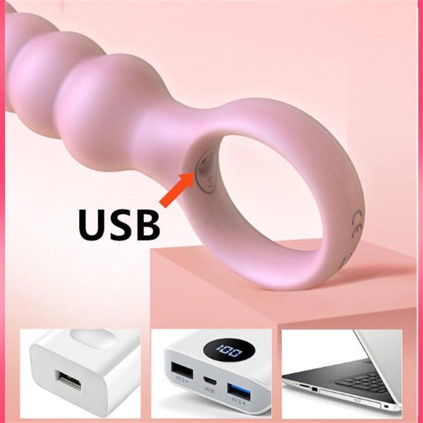 USB Şarjlı 10 Modlu Prostat Masaj Cihazı – Esnek Silikon, Su Geçirmez, Ergonomik Tasarım - Görsel 4