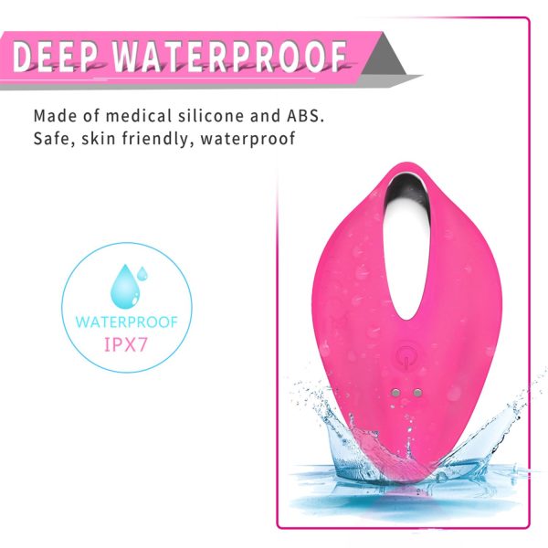 Kablosuz Uzaktan Kumandalı Giyilebilir Klitoral Vibratör Mor – USB Şarjlı, Sessiz ve Su Geçirmez - Görsel 4