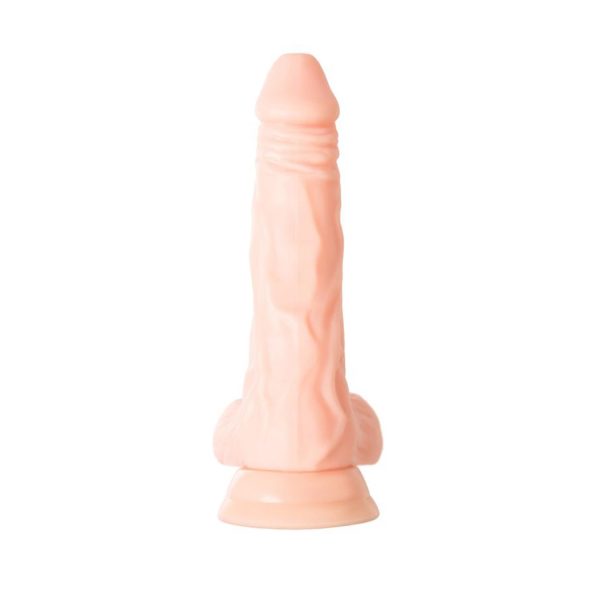 Slock Realistik Dildo Ten Rengi 12,5 cm - Görsel 3