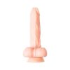 Slock Realistik Dildo Ten Rengi 12,5 cm - Görsel 4