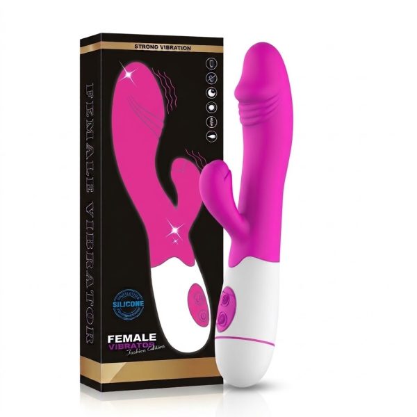 Modern Klitoral Rabbit Vibratör Pembe - Görsel 2