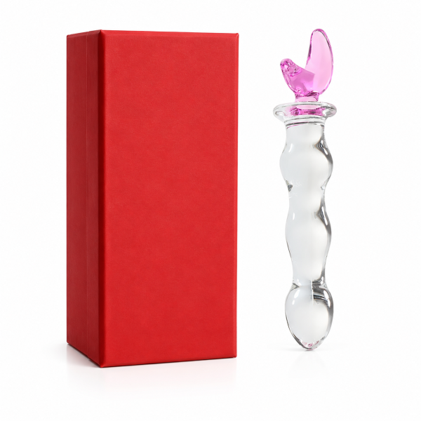 Figürlü Cam Anal Dildo - Görsel 2