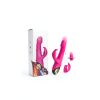 Hareketli Rabbit Vibratör Rose Pembe - Görsel 2