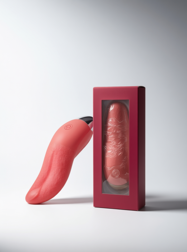 Gerçekçi Dil Vibratör Pembe - Görsel 2