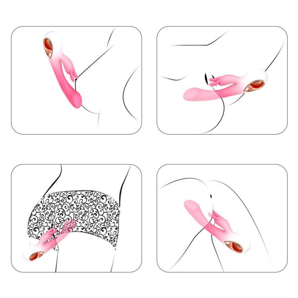 Pembe Tilki Yeni Rabbit Vibratör Rose - Görsel 8