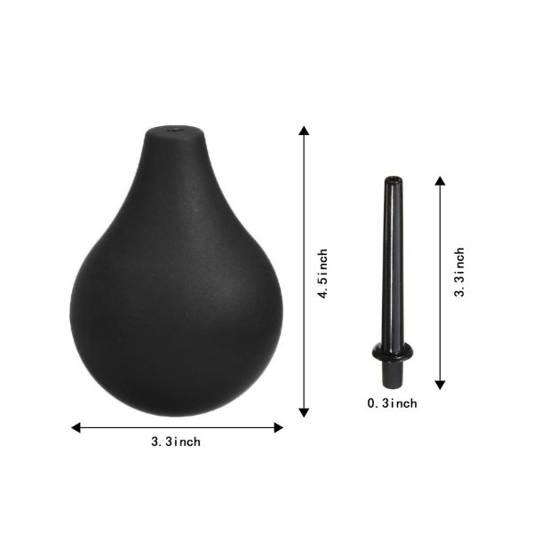 Anal Vajinal Duş Temizleyici Siyah 220ml - Görsel 2