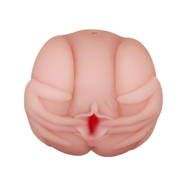 Baile Çift Girişli Isıtıcılı & Titreşimli Realistik Mastürbatör 22.5 cm - Görsel 3