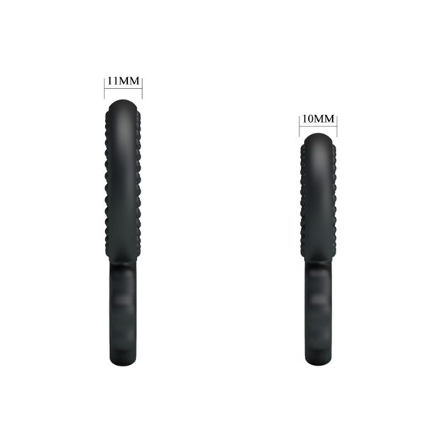 Baile Çift Halkalı Silikon Penis Halkası Seti 2 Boy - Görsel 7