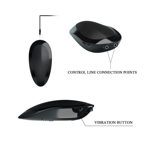 Baile Oliver 9.5” Damar Dokulu Realistik Vibratör Dildo Kumandalı - Görsel 6