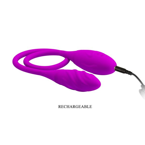 Baile Pretty Love Çift Uçlu Titreşimli Love Egg - Görsel 8