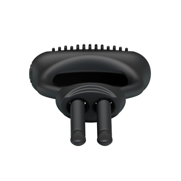 Baile Pretty Love Titreşimli Silikon Ayarlanabilir Penis Halkası - Görsel 5