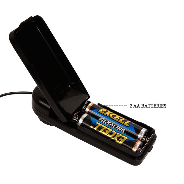 Baile Realistik Vajina & Anüs Mastürbatör – Titreşimli Yumurta ve Kablolu Kumanda (2xAA) - Görsel 9