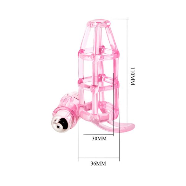 Baile Sweet Cage Çıkarılabilir Bullet’lı Titreşimli Penis Kafesi - Görsel 6