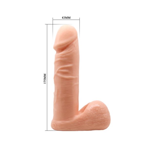 Baile Ultra Passionate Ayarlanabilir Strap-On Harness Dildo 17,5 cm - Görsel 8