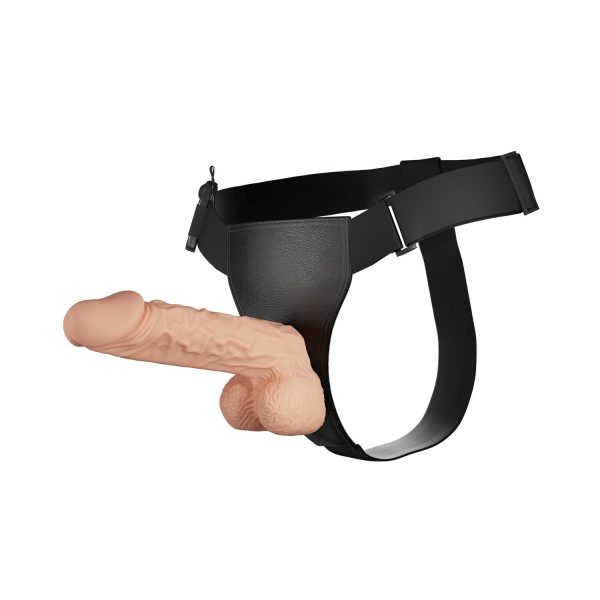 Baile Ultra Passionate Harness Titreşimli Strapon Set 24 cm - Görsel 2